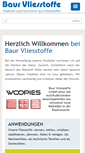 Mobile Screenshot of baur-vliesstoffe.de